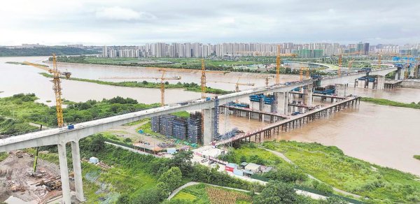 配资论坛 主跨合龙 成眉线岷江特大桥预计8月中旬贯通