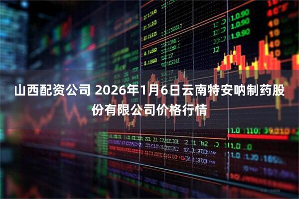 山西配资公司 2026年1月6日云南特安呐制药股份有限公司价格行情
